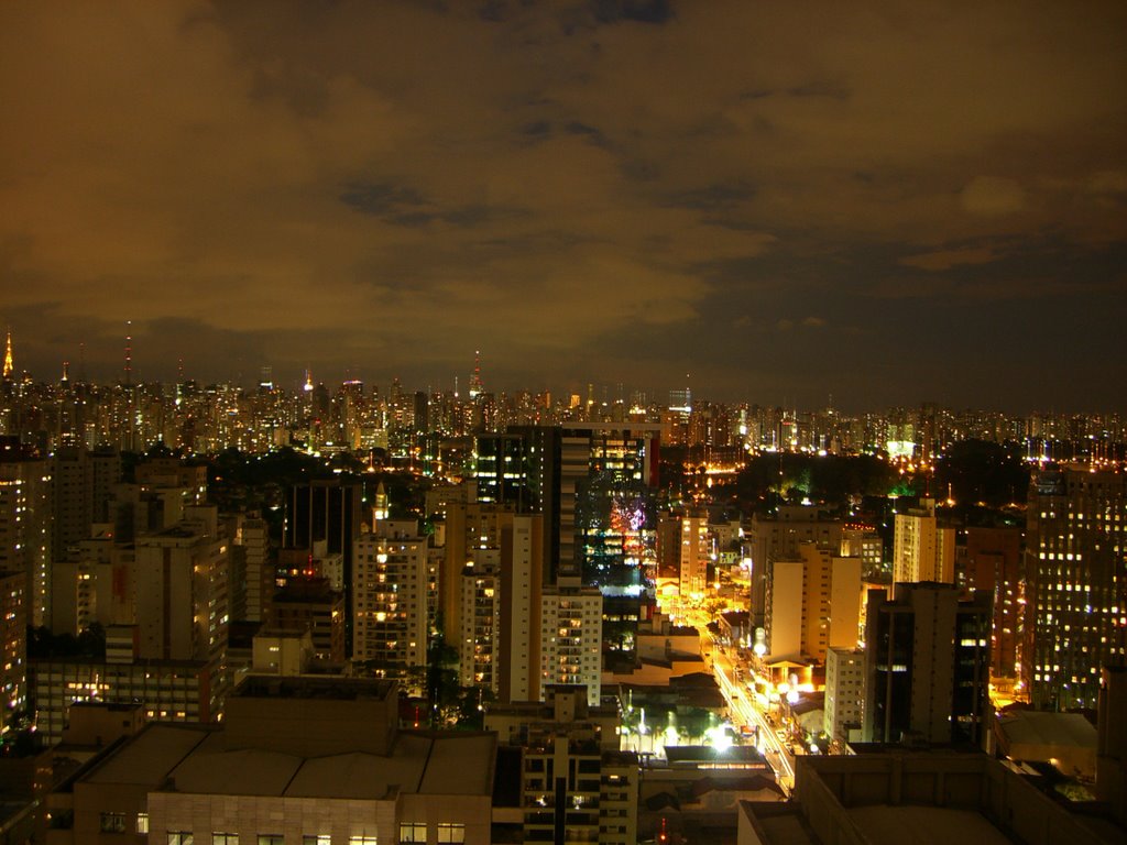 Sao Paulo at night by Slap