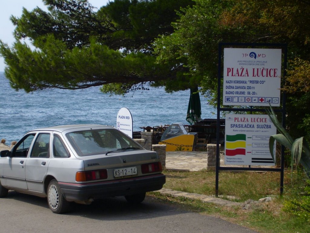 Petrovac, plaža Lučice by de8j8a