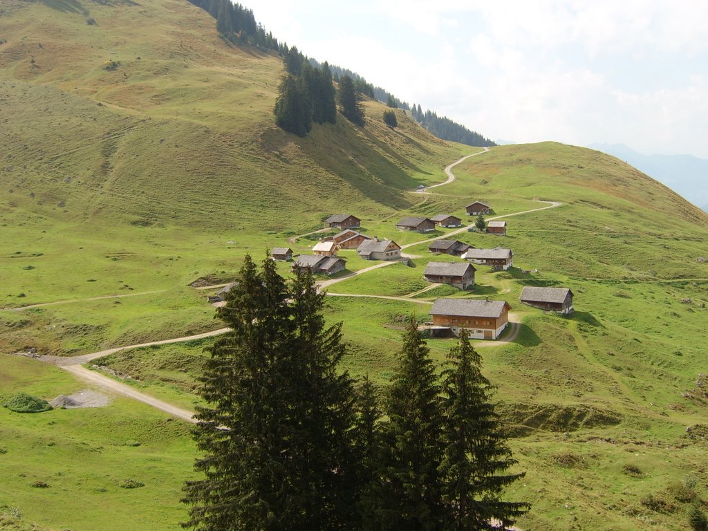 Blick auf die Sterisalpe by Frando60