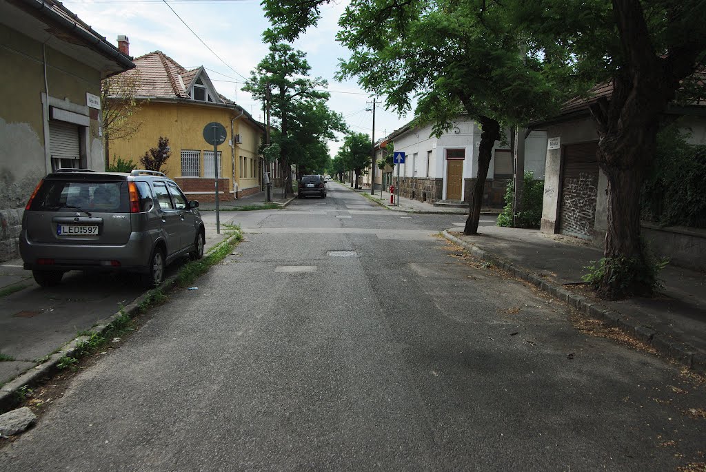 Újpest Megyer Kertváros utcakép streetview 2012/06/23 by hatja-budapest