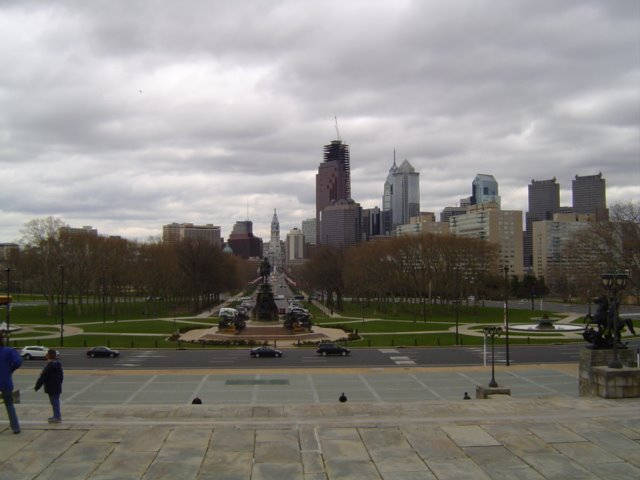 Philadelphia Skyline by griffpowell