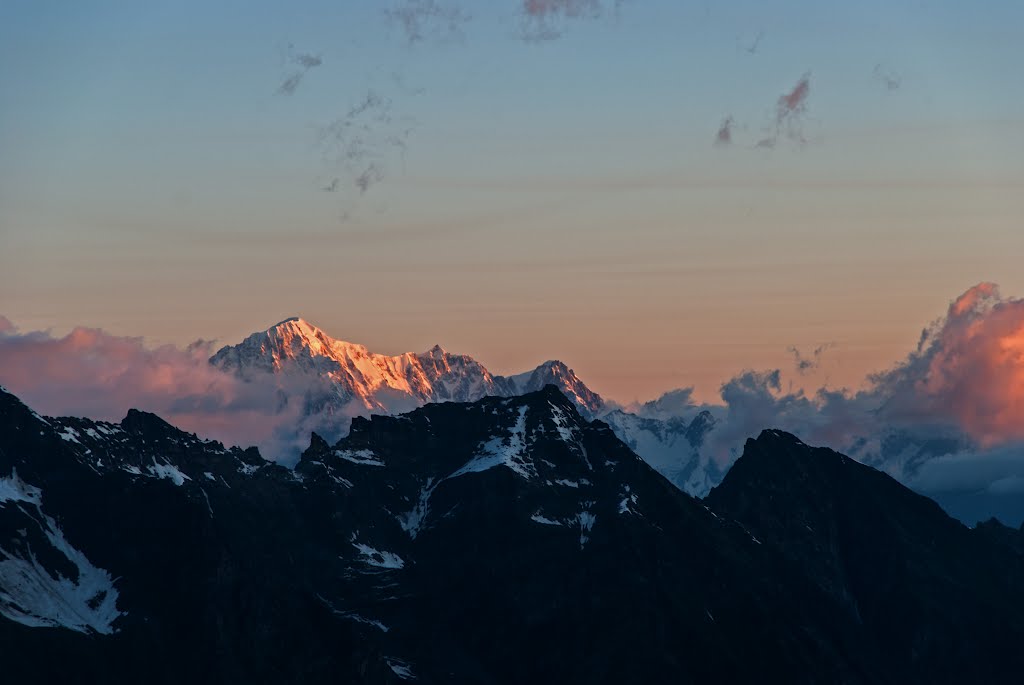 Monte Bianco dal Gran Paradiso by Rosty58