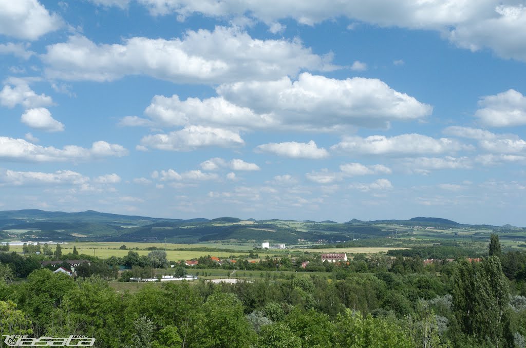 České středohoří z Mostu by filip.vasata