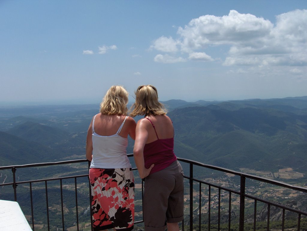 View from Mont Caroux by Peter Mellor