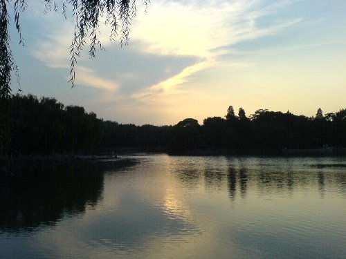 未名湖 Weiming Lake (in PKU) by venianism