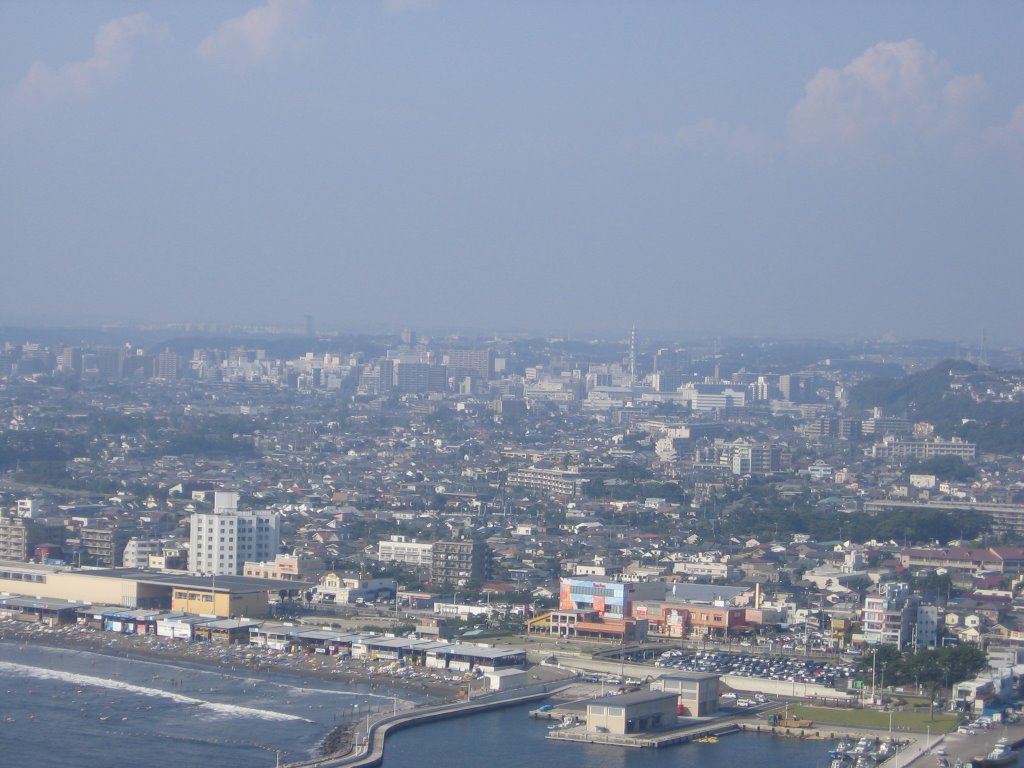 View from Enoshima Lighthouse by Bynum