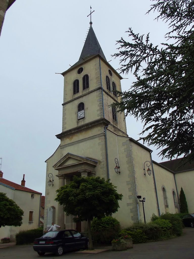 Église de Corcelles les monts by Téméraire