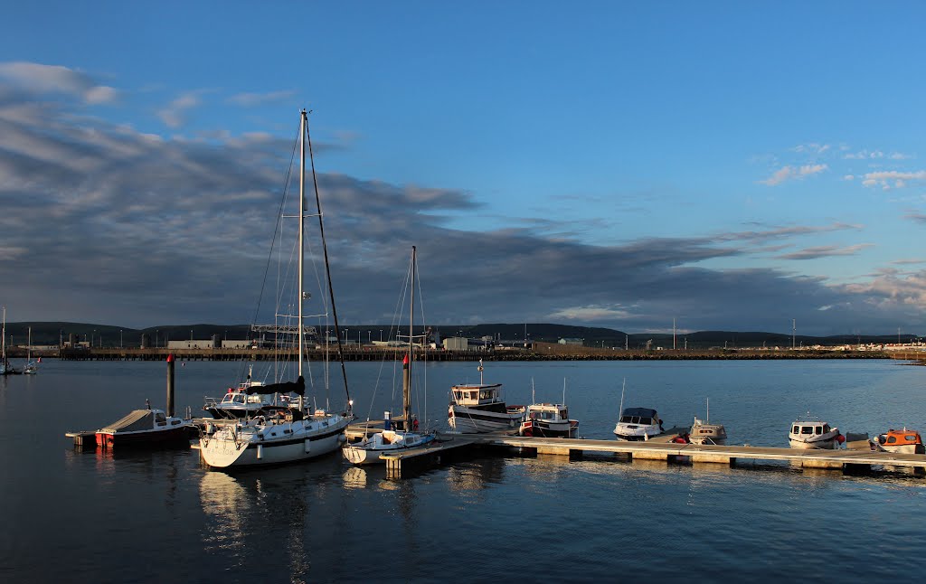 Stranraer harbour by Henri Cloete