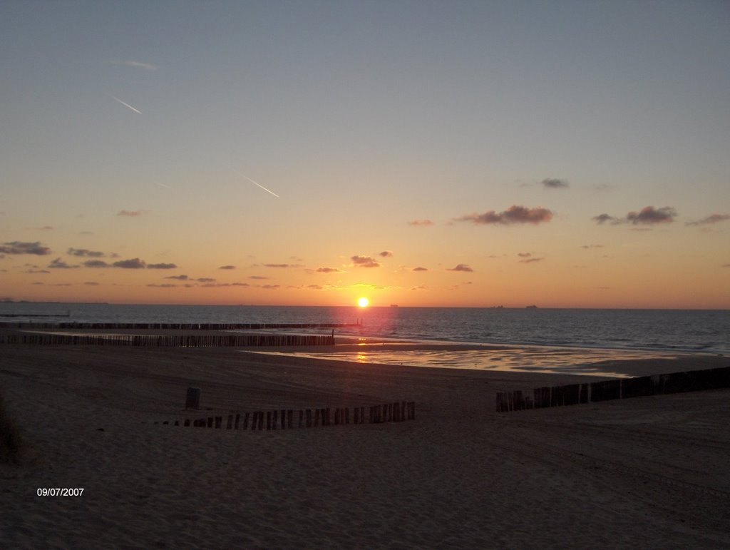 Zonsondergang Westerschelde by j.ruigendijk