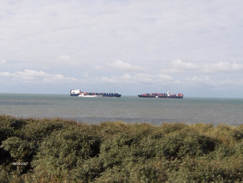 Van en naar Antwerpen via de Westerschelde by j.ruigendijk