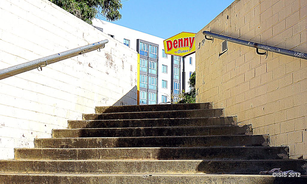 Looks Denny's • Vermont & Wilshire • Wilshire Center/Koreatown • Los Angeles, CA by Easy Street Images ©