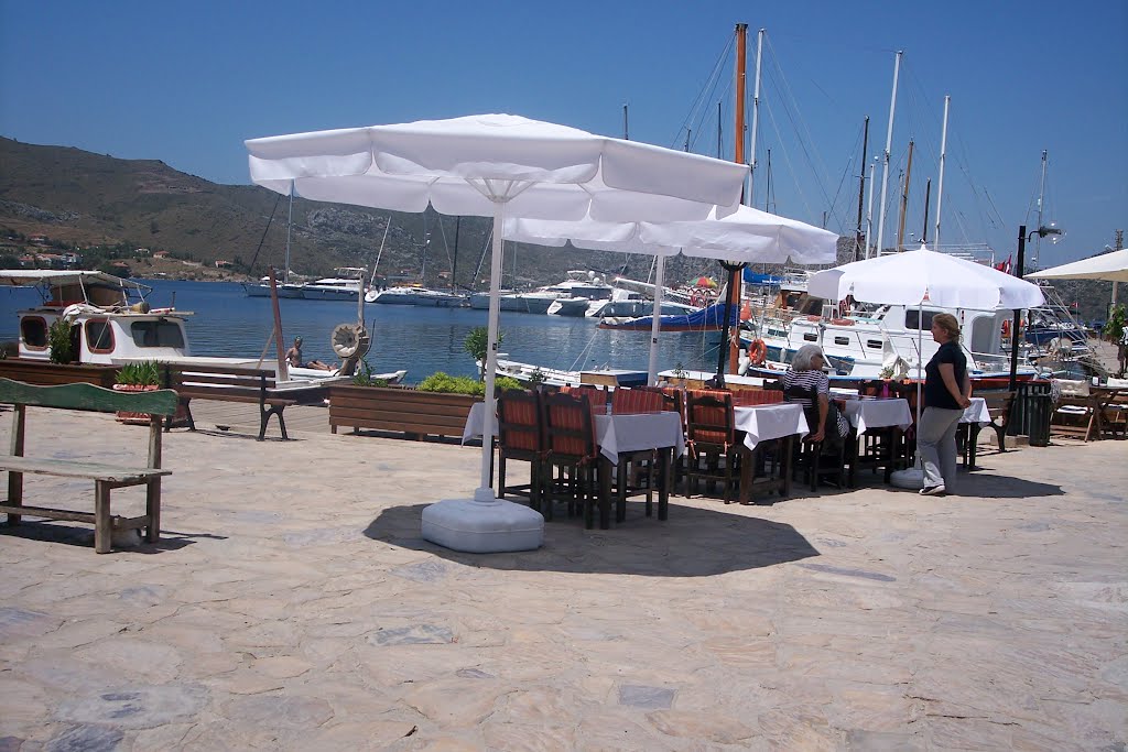 Muğla, Marmaris, Selimiye Köyü İskele Meydanı -Pier Square by Emel Yamanturk