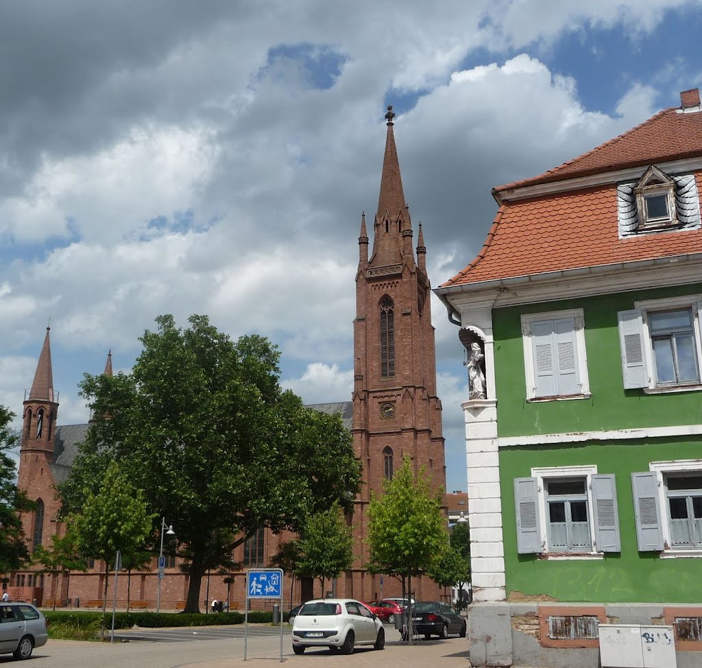 Domkirche und Rentamt by Immanuel Giel