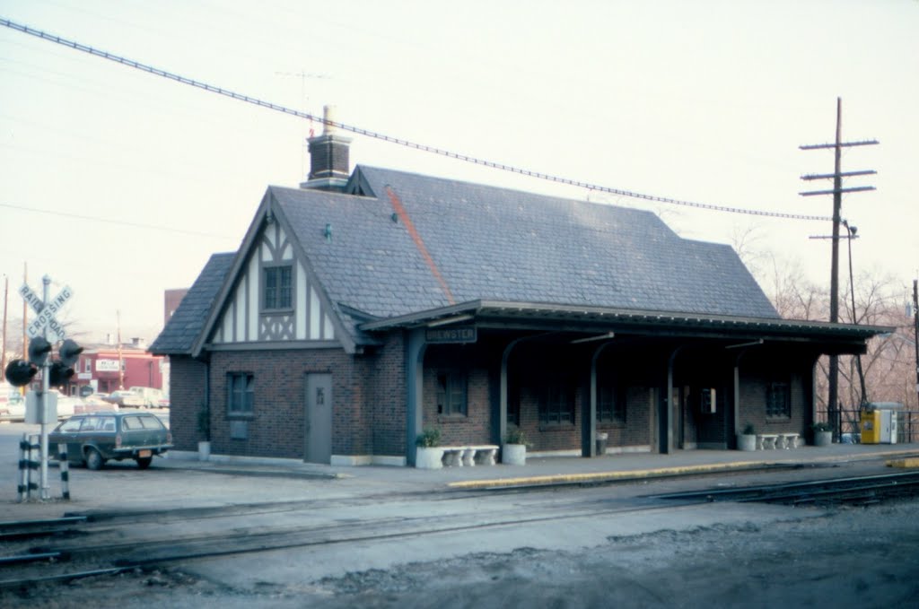 Metropolitan Transit Authority, Ex New York Central Railroad, Station at Brewster, NY by Scotch Canadian