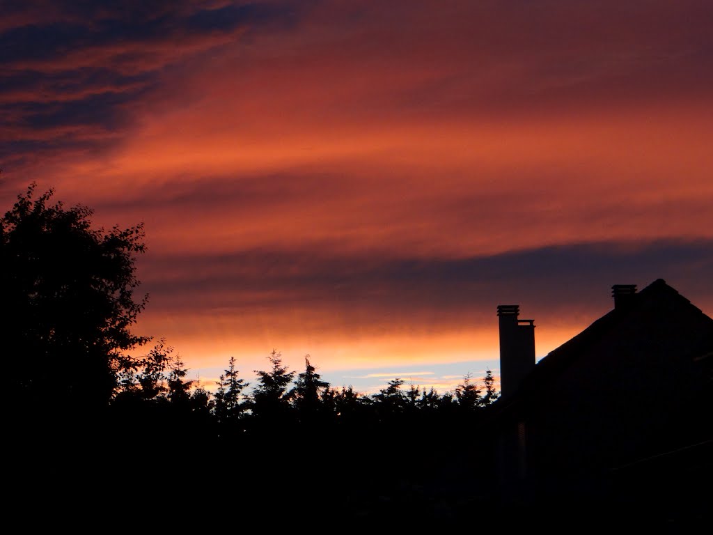 Coucher de soleil du 24 Juin 2012 by Francis Doublet