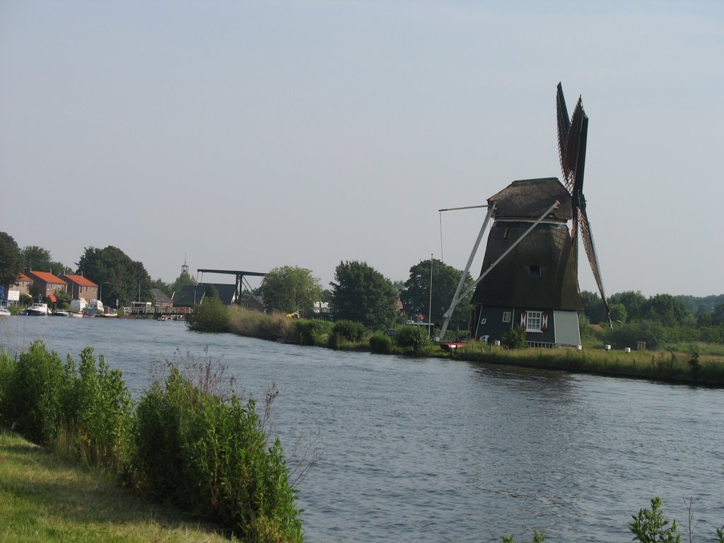 Molen bij vijfhuizen by Rokus Cornelis