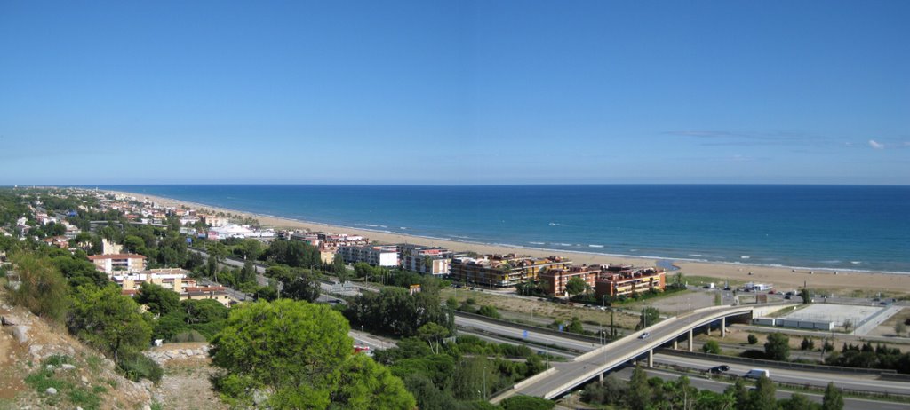 Panoramica de castelldefels by jhonvasquez22