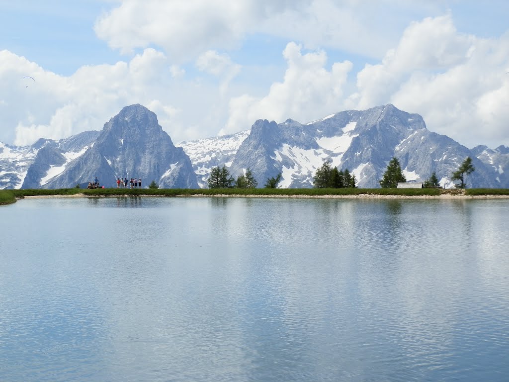 Höss See mit Spitzmauer und Gr. Priel by rotschild