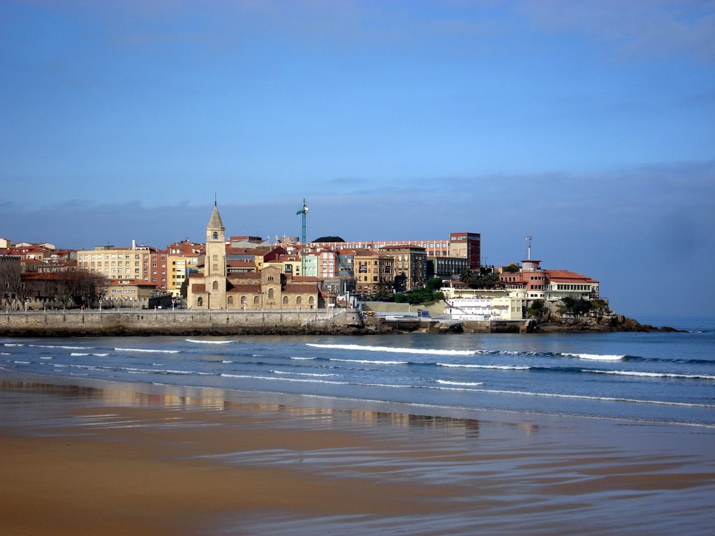 Iglesia de San Pedro en Gijón by jenper