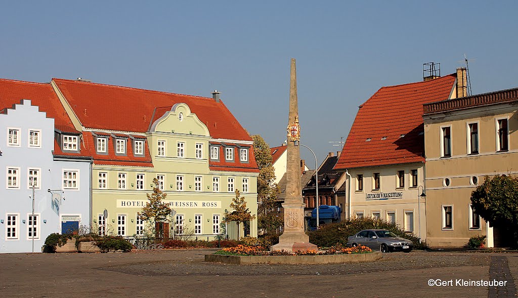 Roßplatz Delitzsch by Gert Kleinsteuber