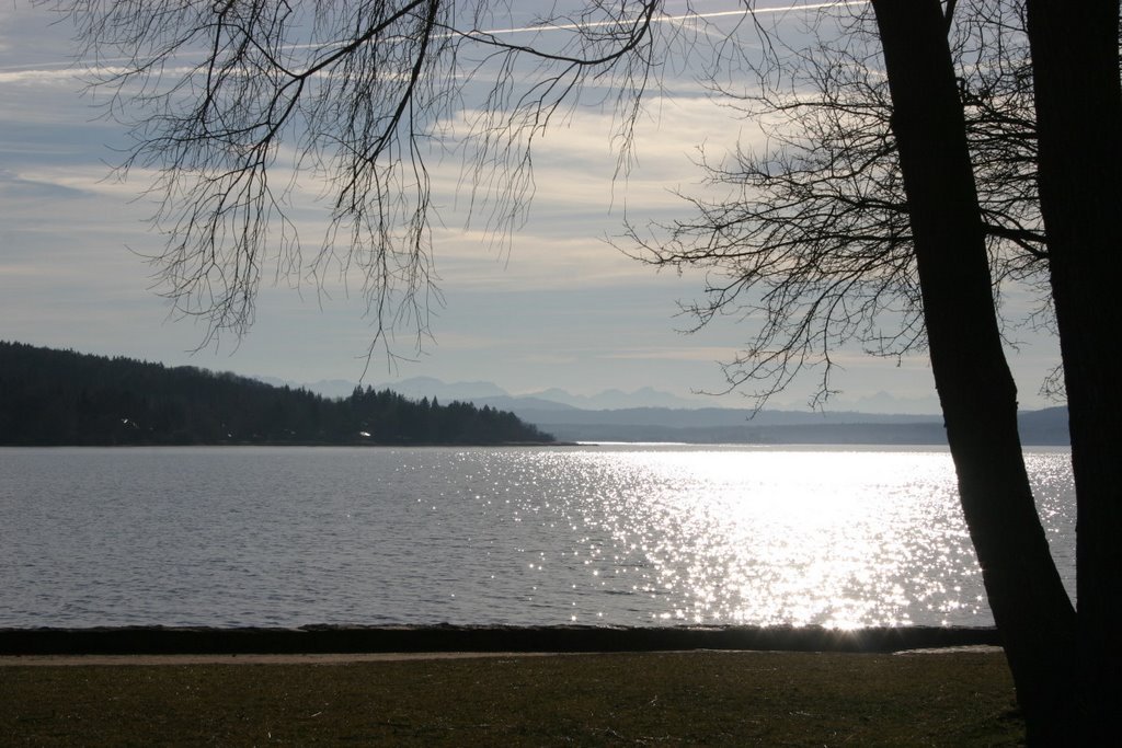 Blick über den Ammersee by Frank Peppinghaus