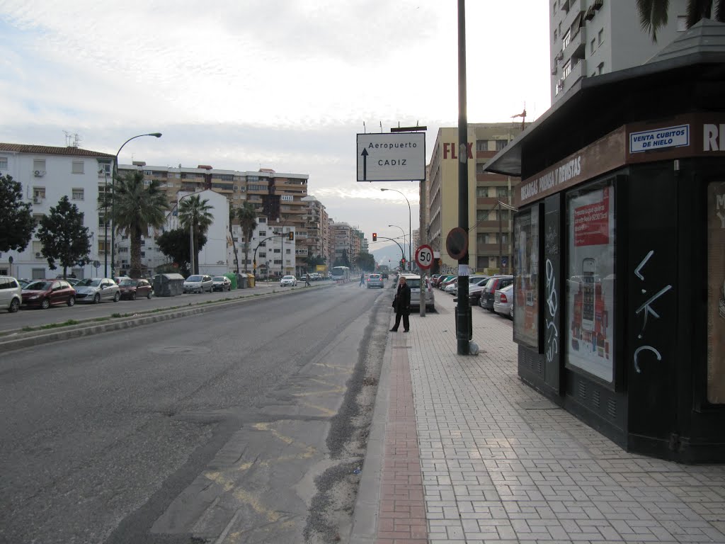 Avd.Velazquez,parada de autobus flex. by francislat