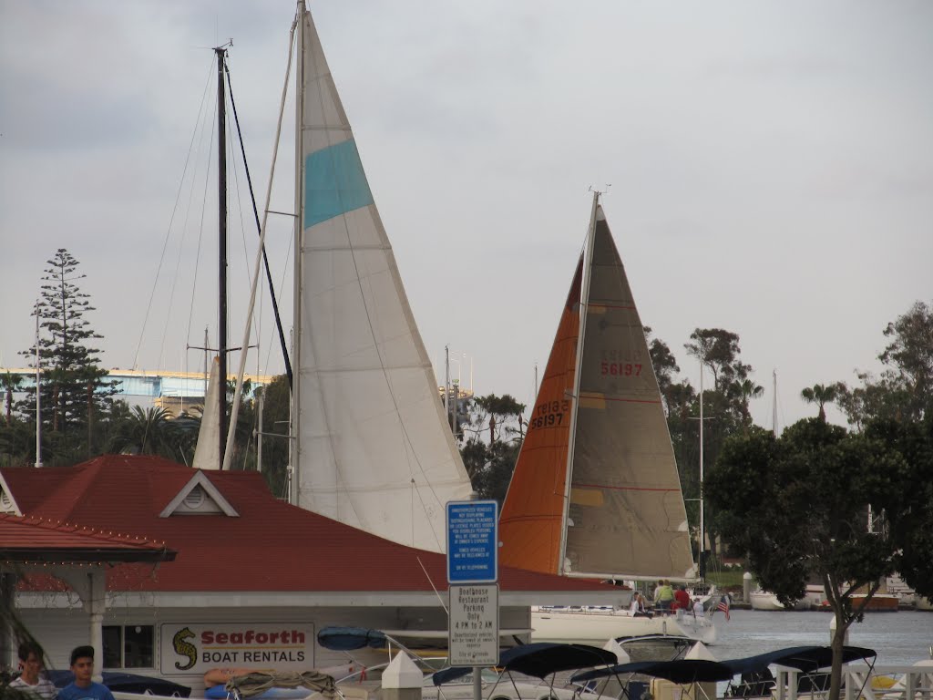 Coronado Yacht Club & Bridge by gevalero1