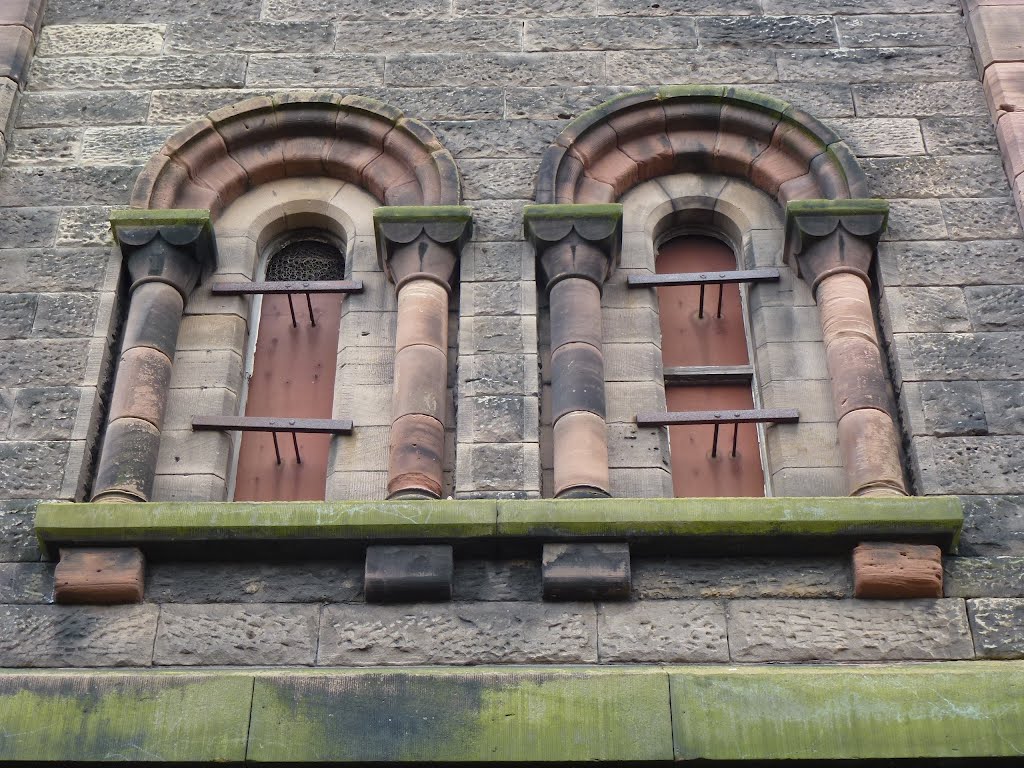 Wallasey Water Tower, Detail. by Peter Hodge