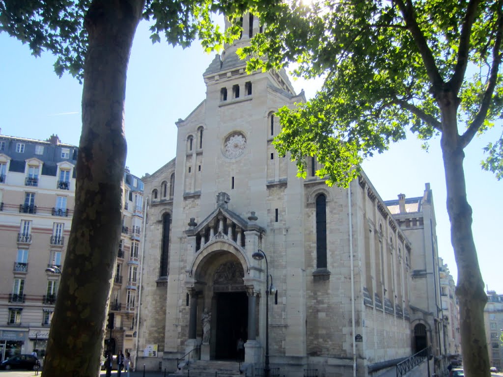 Eglise d'Auteil by praha1952