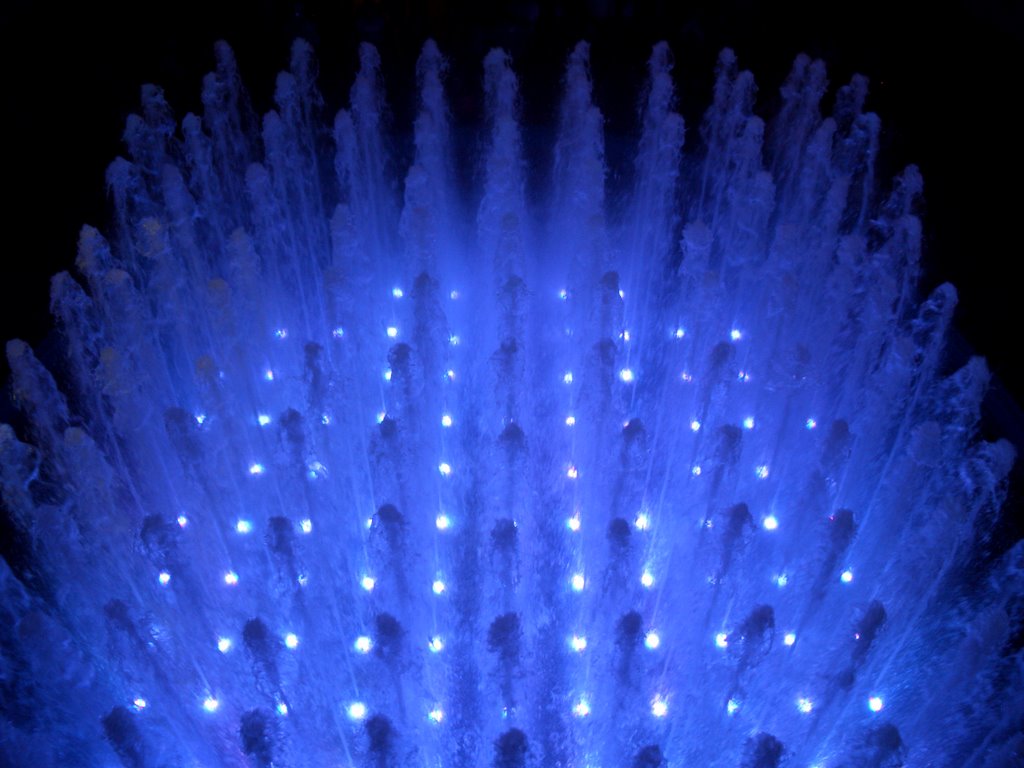 Water Fountain show at The Pier at Caesars by terenceunlv08