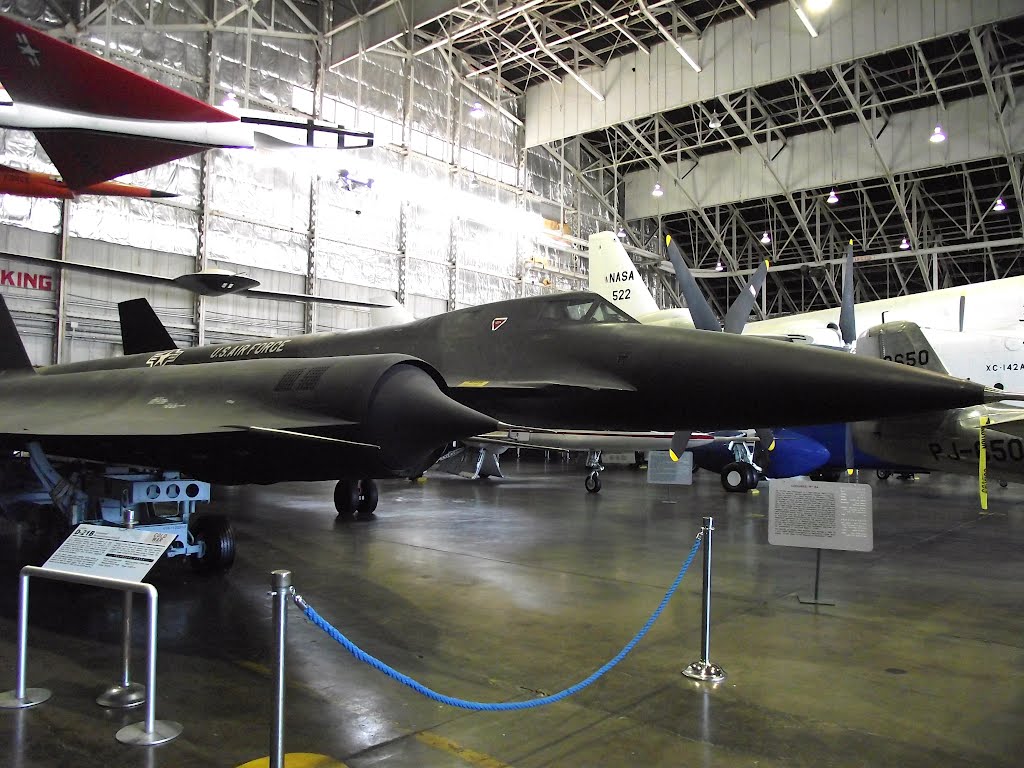 YF12A Blackbird - Wright Patterson Air Museum - Dayton OH - USA by Michael3257