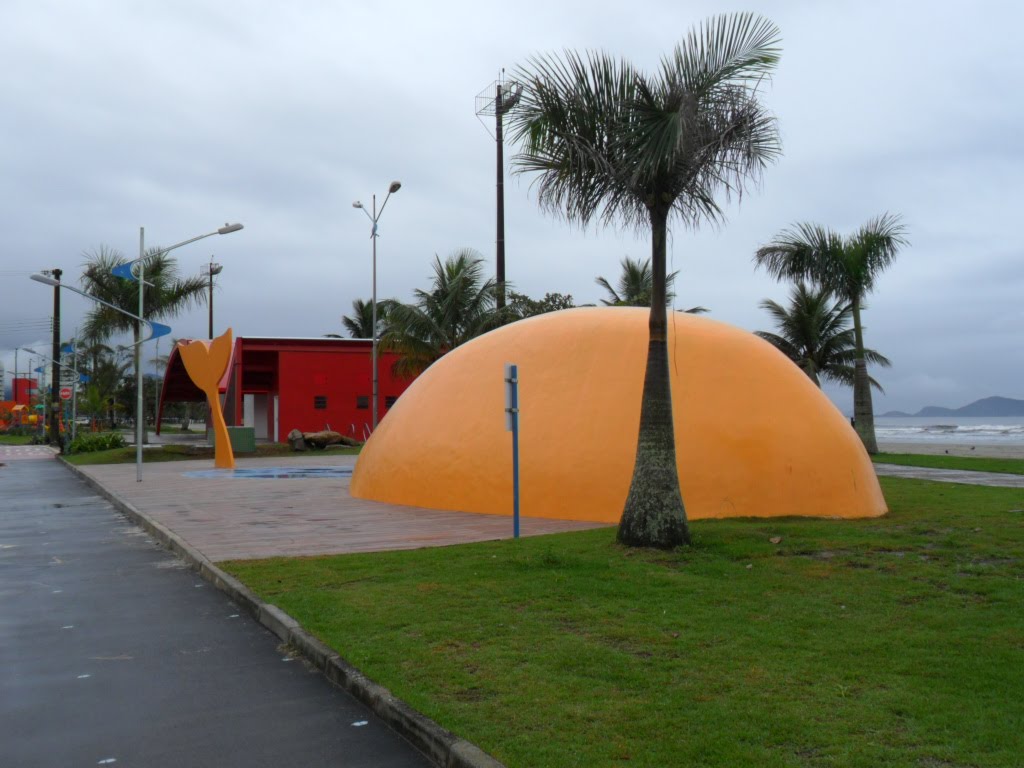 Baleia - Revitalização da Orla da Praia Enseada - Bertioga - SP - BRASIL by Vitor J. Quarelo