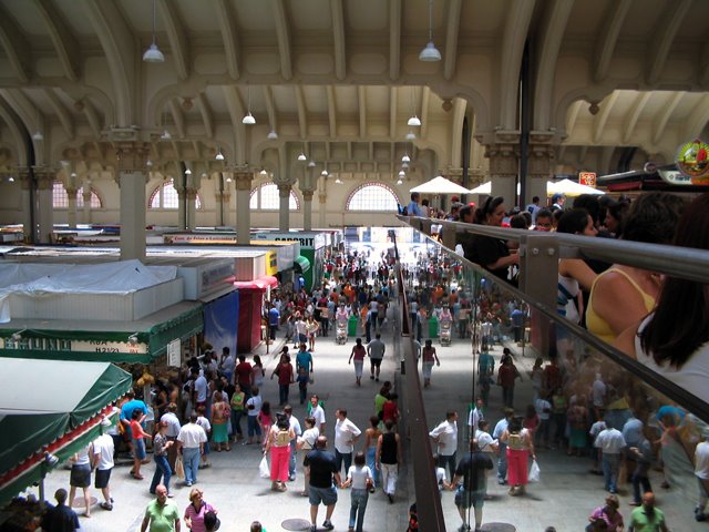 Mercado Municipal - Vista do Mezanino by Saul Schmidt Varanda