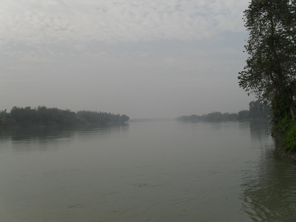 Bhagirathi River at Hazarduari by Jayanta Nath