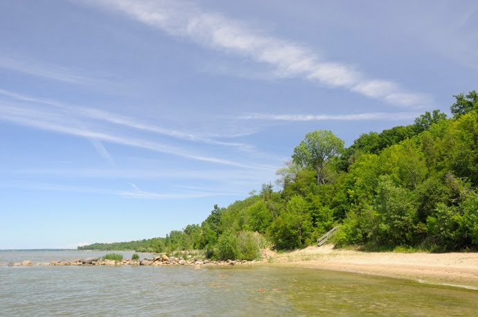 Beach at Lake View Haven by daicrinne