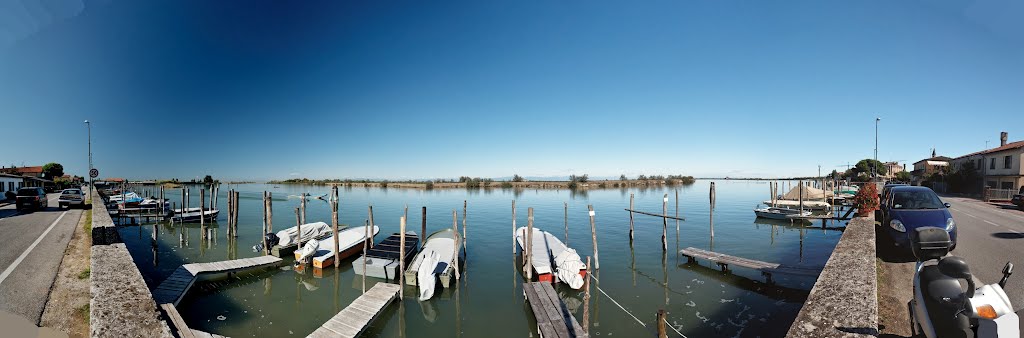 Cavallino Treporti - Via Pordelio - ICE Photocompilation Viewing from SW to East the Venetian Laguna by txllxt