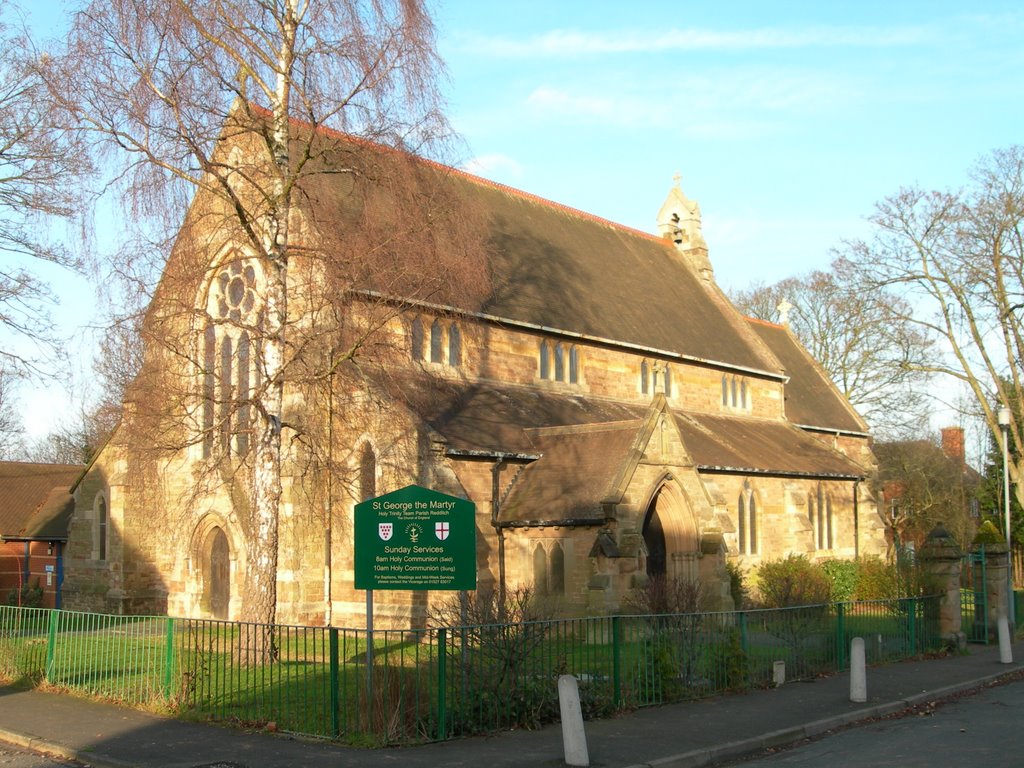 St. George The Martyr Church. Redditch by Steve. Redditch. UK