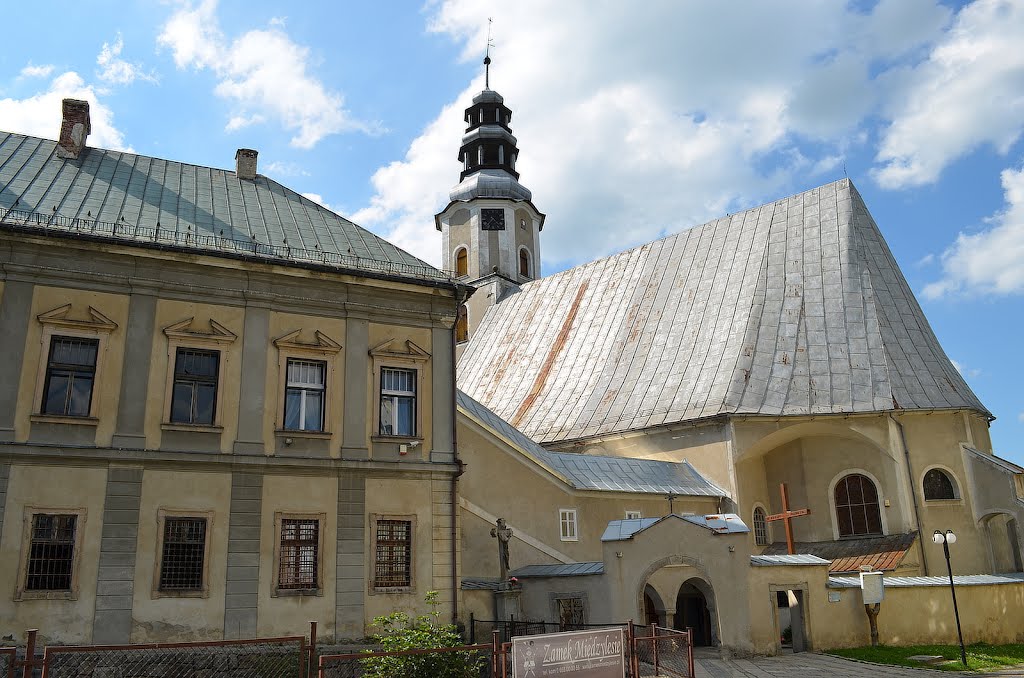 MIEDZYLESIE - PL - zámek s kostelem / chateau by votoja - CZ