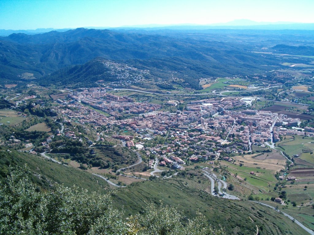 Berga desde Queralt by ismafc