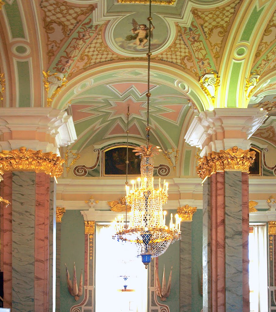 Интерьер собора Петра и Павла. Interior Cathedral of Peter and Paul. by Bajguz Igor