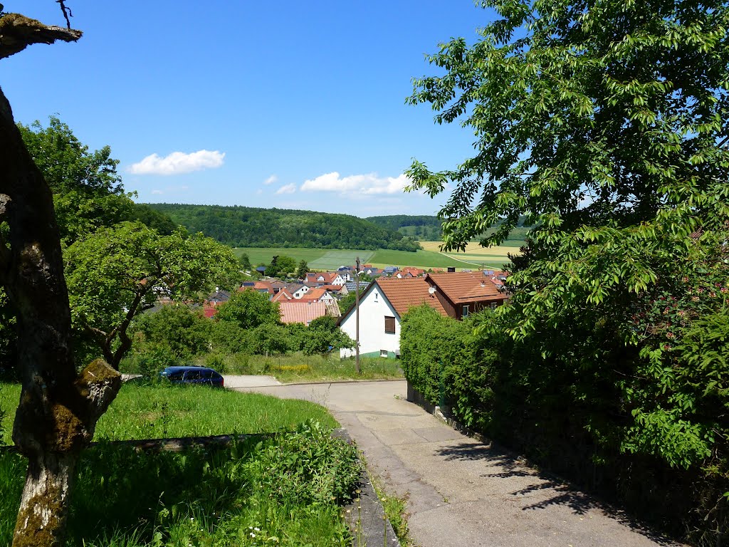 Ausblick über Fleinheim von der Zangstraße by ds53