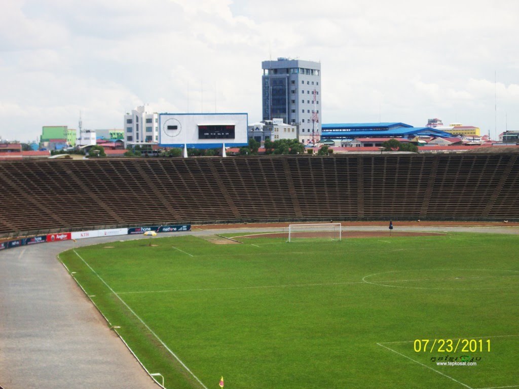 OLYMPIC STADIUM _ ពហុកីឡាដ្ឋានជាតិអូឡាំពិក by Tep Kosal(សឺនទេពកុសល)