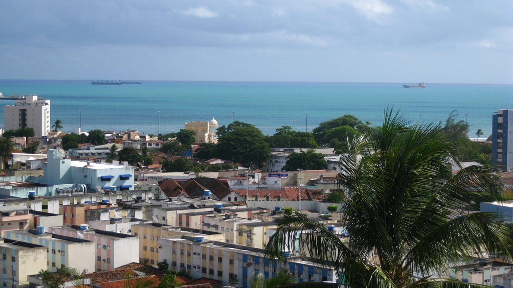 Vista do Porto do Jaraguá na cidade de Maceió-AL do Mirante do Bairro do Farol! by IgorSantos