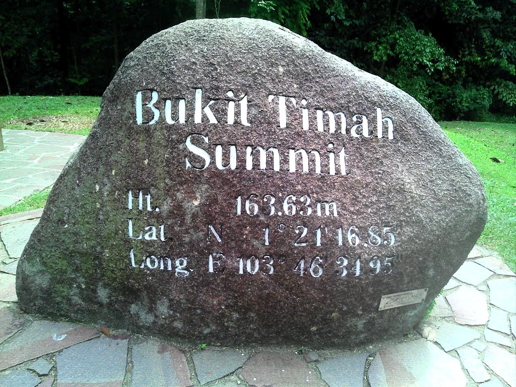 Bukit Timah summit by kwokyp