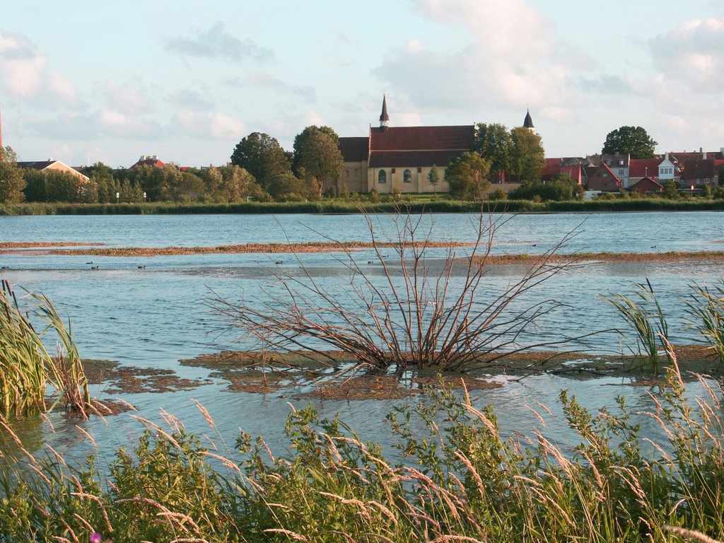 View across Sundet to Faaborg by dick langridge