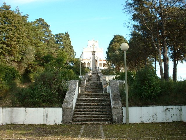 Escadaria do Santuario Nª Srª da Encarnação Leiria-Portugal by srgport3000