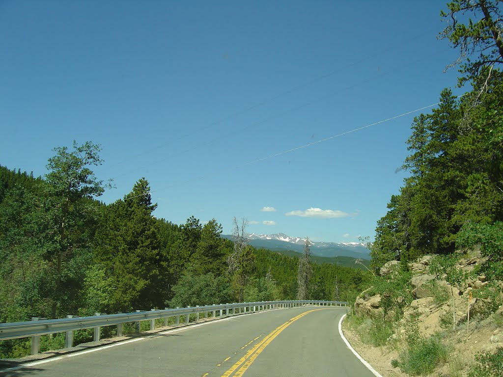 Coal Creek Canyon road by paepens