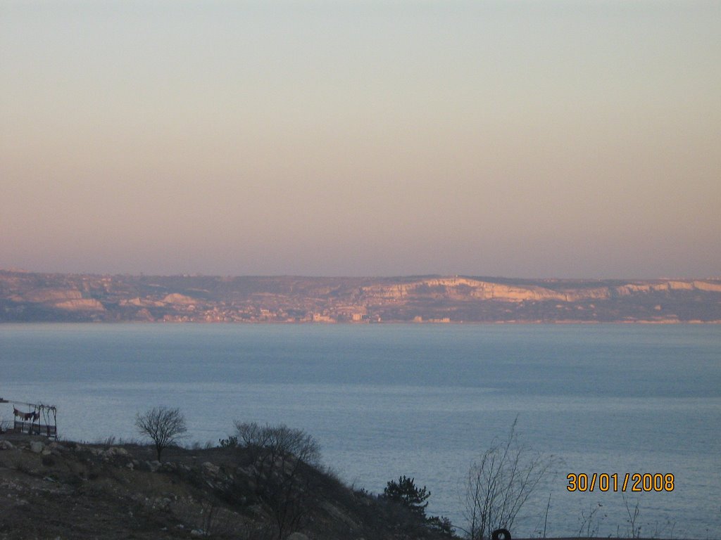 Bulgaria, Blck sea, see rear Balcik town by aticank