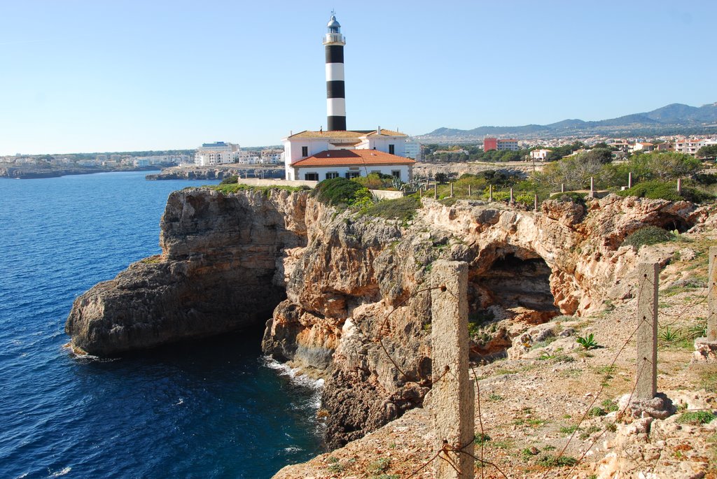 Faro porto colom by Guiem ribot