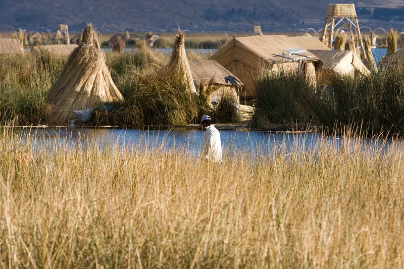 Ilhas flutuantes -Titicaca by Fernanda Câmara